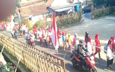 Langkah Merdeka Bersama MTs Ma’arif Al Hamid